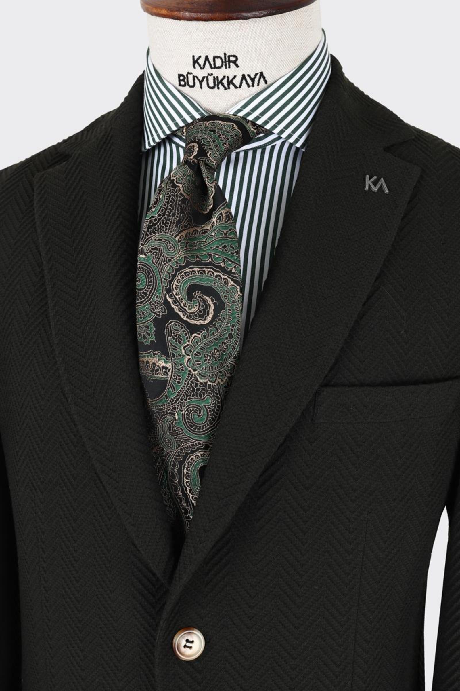 Kırlangıç Yaka Erkek Ceket-KAX5118S