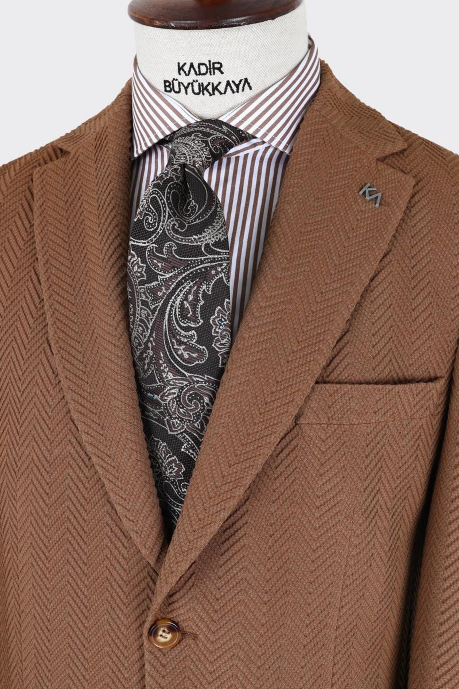 Kırlangıç Yaka Erkek Ceket-KAX5118S