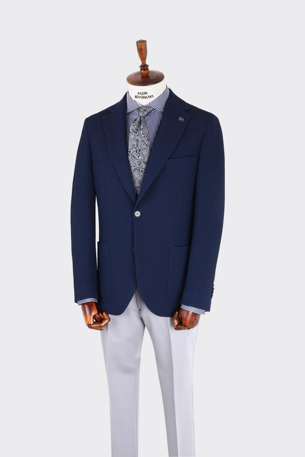 Kırlangıç Yaka Erkek Ceket-KAX5118S
