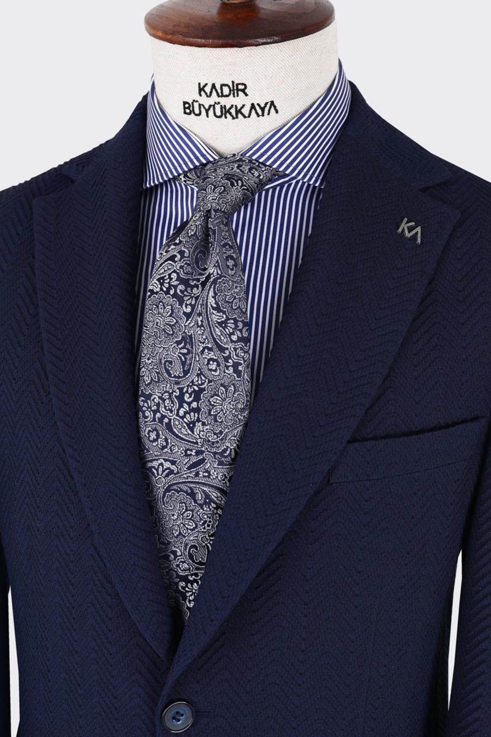 Kırlangıç Yaka Erkek Ceket-KAX5118S