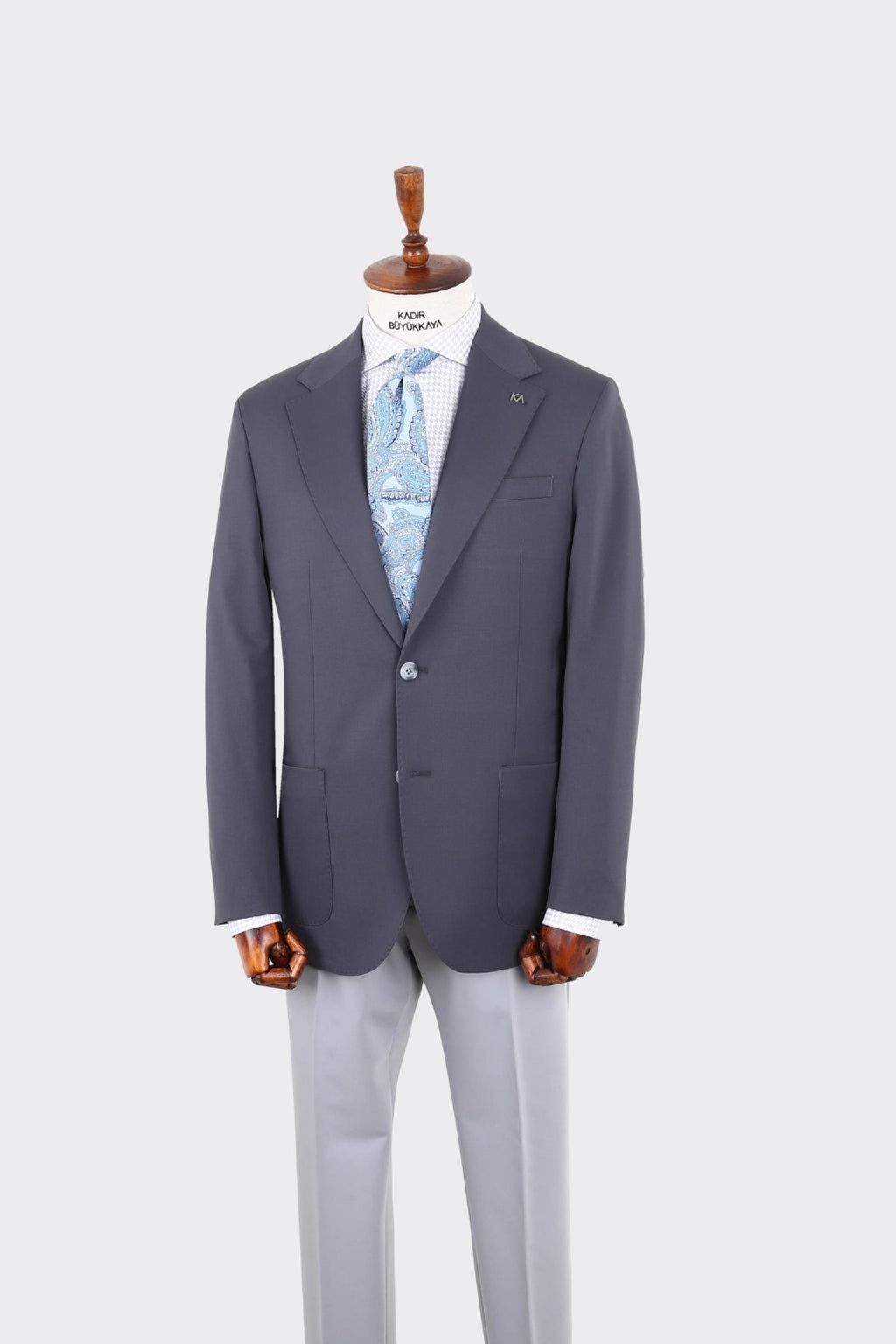 Kırlangıç Yaka Erkek Ceket-KAX5115W