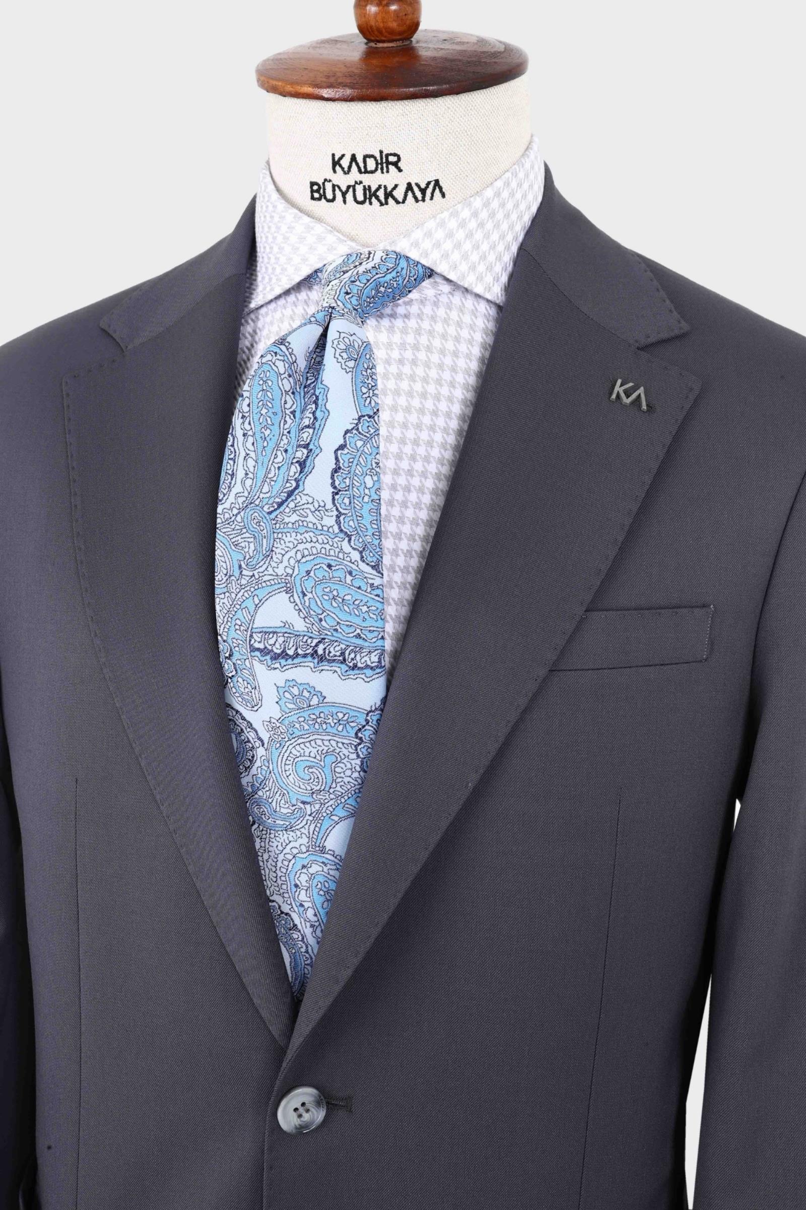 Kırlangıç Yaka Erkek Ceket-KAX5115W