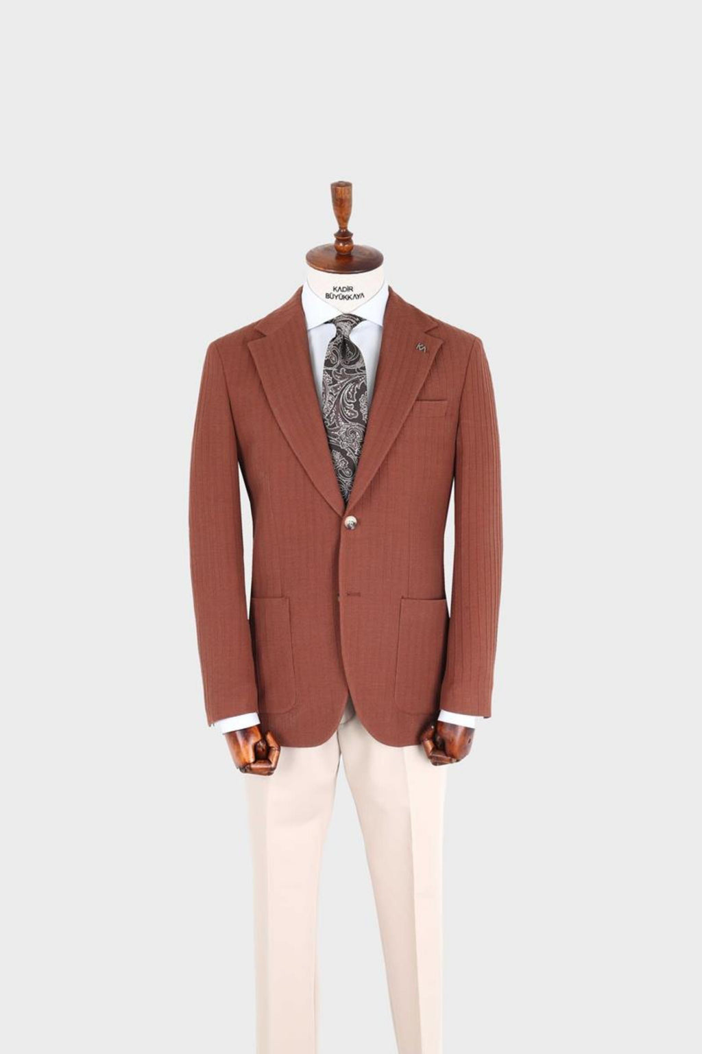 Erkek Kırlangıç Yaka  Ceket-KAX5522S