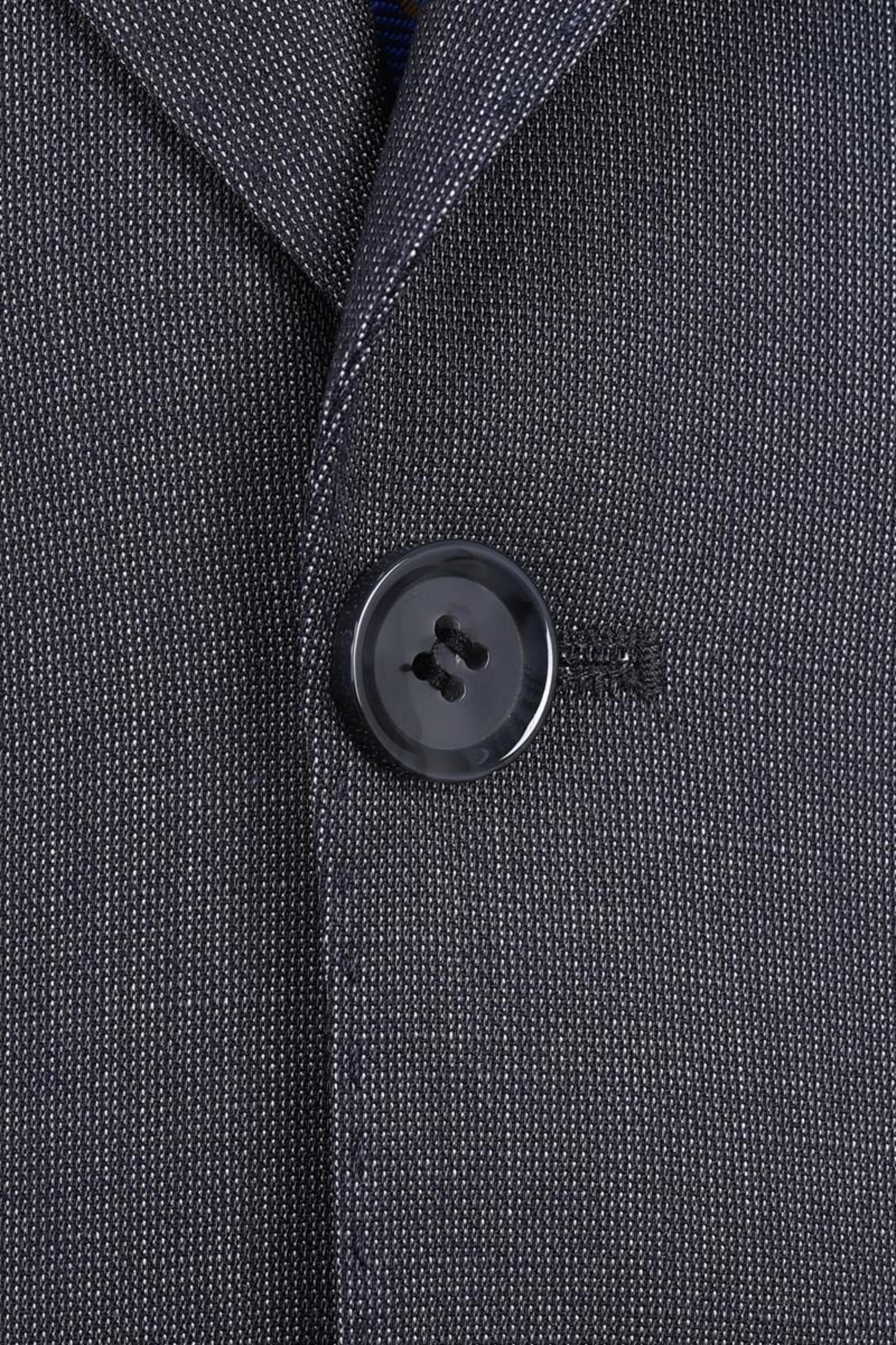 Kırlangıç Yaka İki Düğmeli Erkek Takım Elbise-KAX1363S