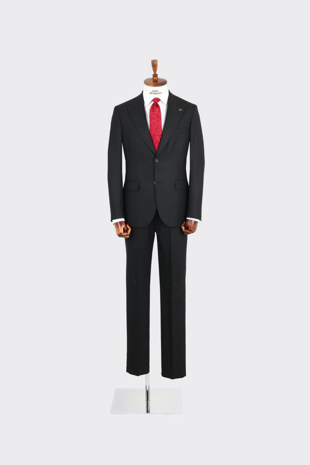 Kırlangıç Yaka İki Düğmeli Erkek Takım Elbise-KAX1350S