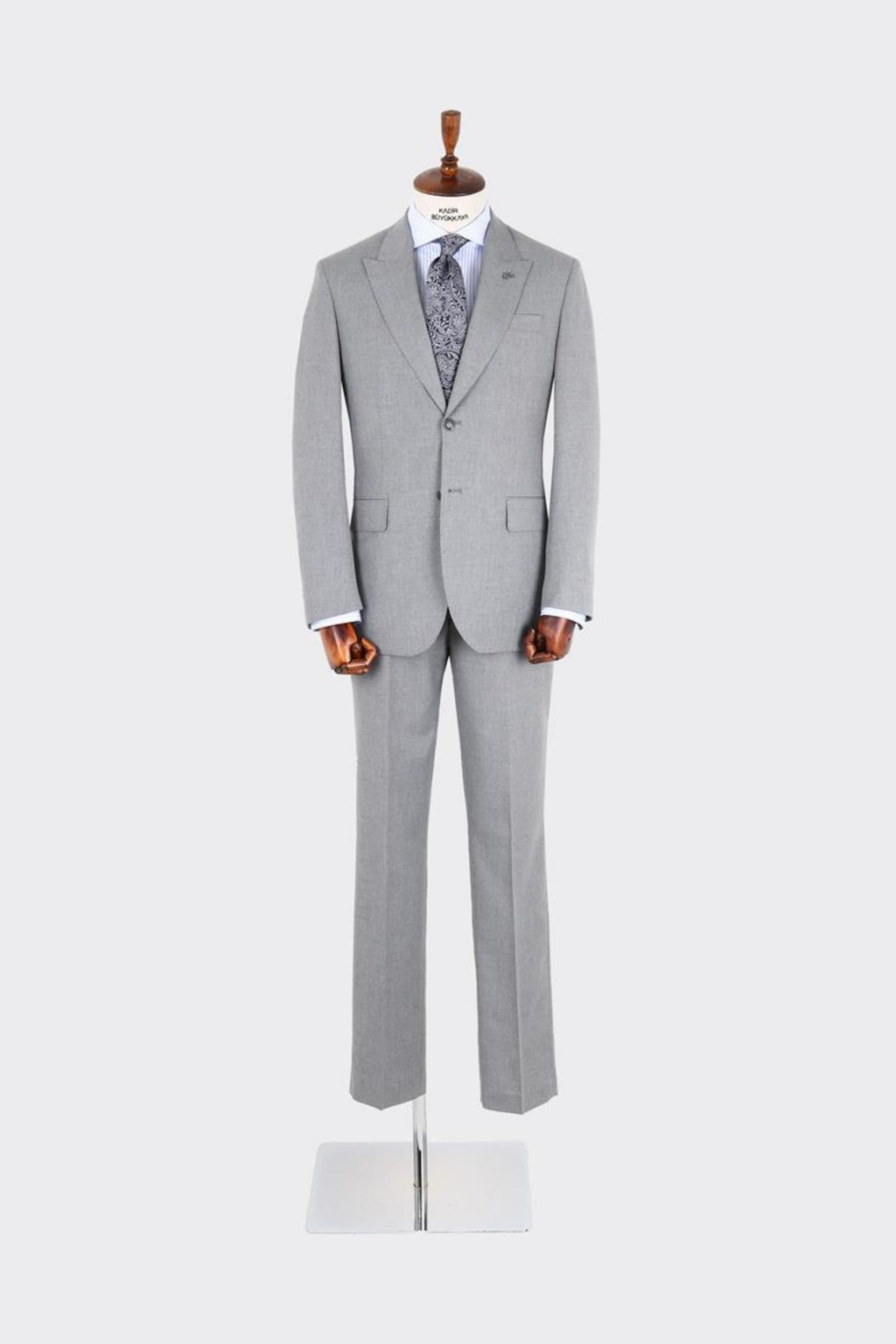 Erkek Kırlangıç Yaka İki Düğmeli  Takım Elbise-KAX1320W