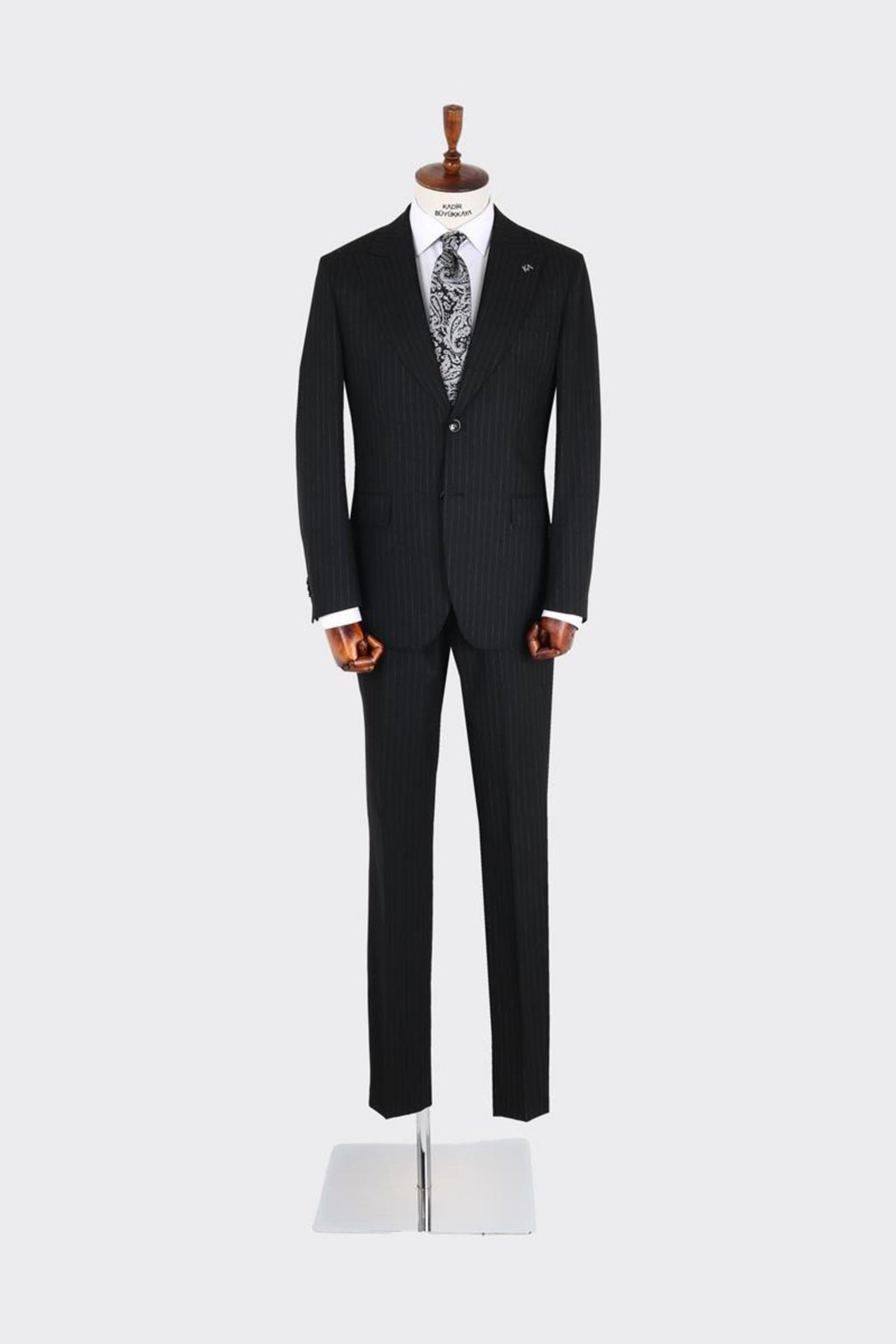 Erkek Kırlangıç Yaka İki Düğmeli  Takım Elbise-KAX1327W