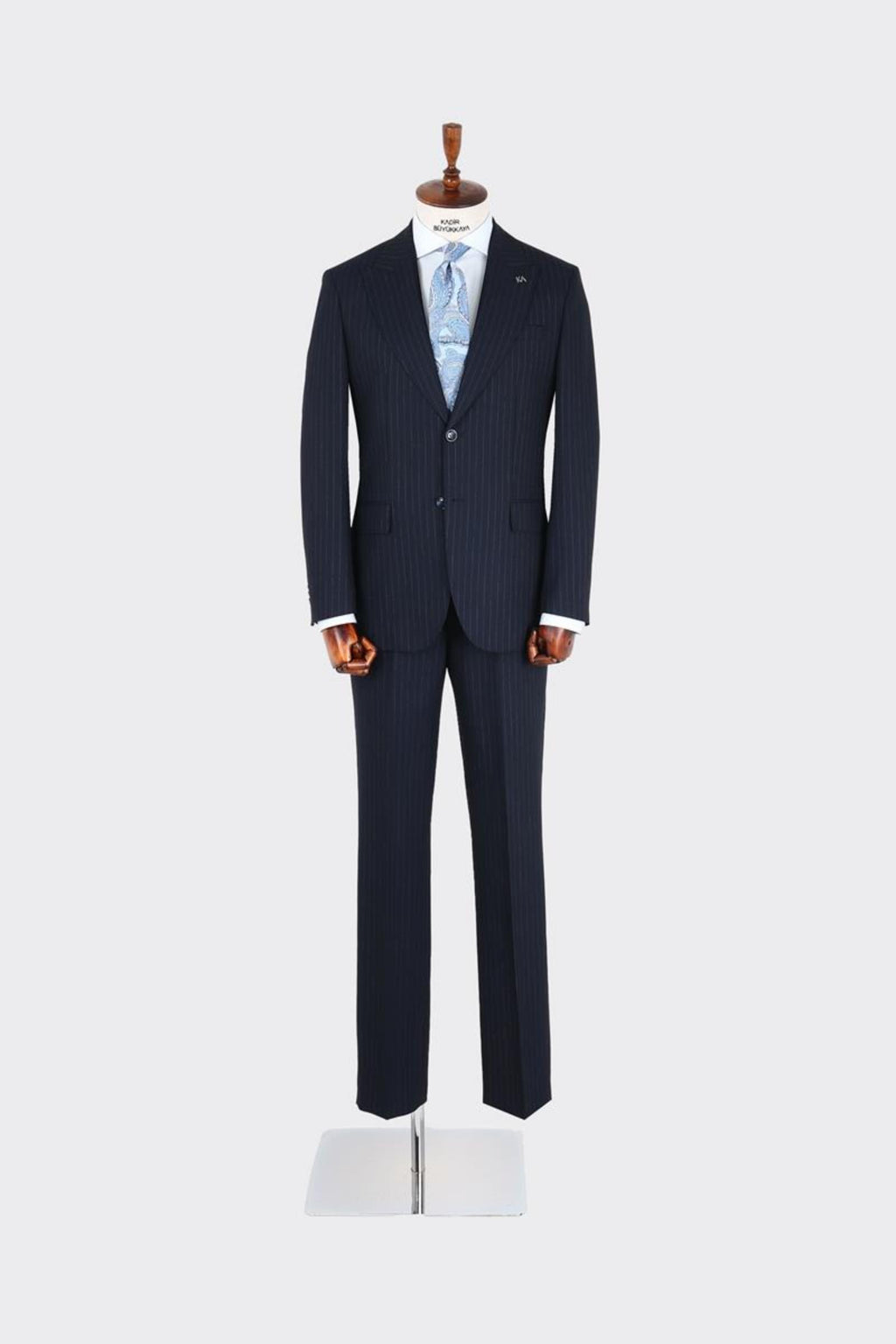 Erkek Kırlangıç Yaka İki Düğmeli  Takım Elbise-KAX1327W