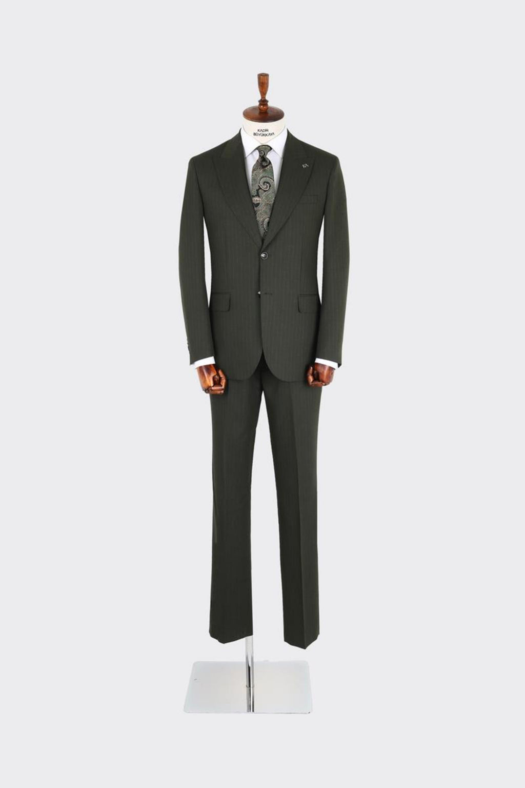 Erkek Kırlangıç Yaka İki Düğmeli  Takım Elbise-KAX1327W