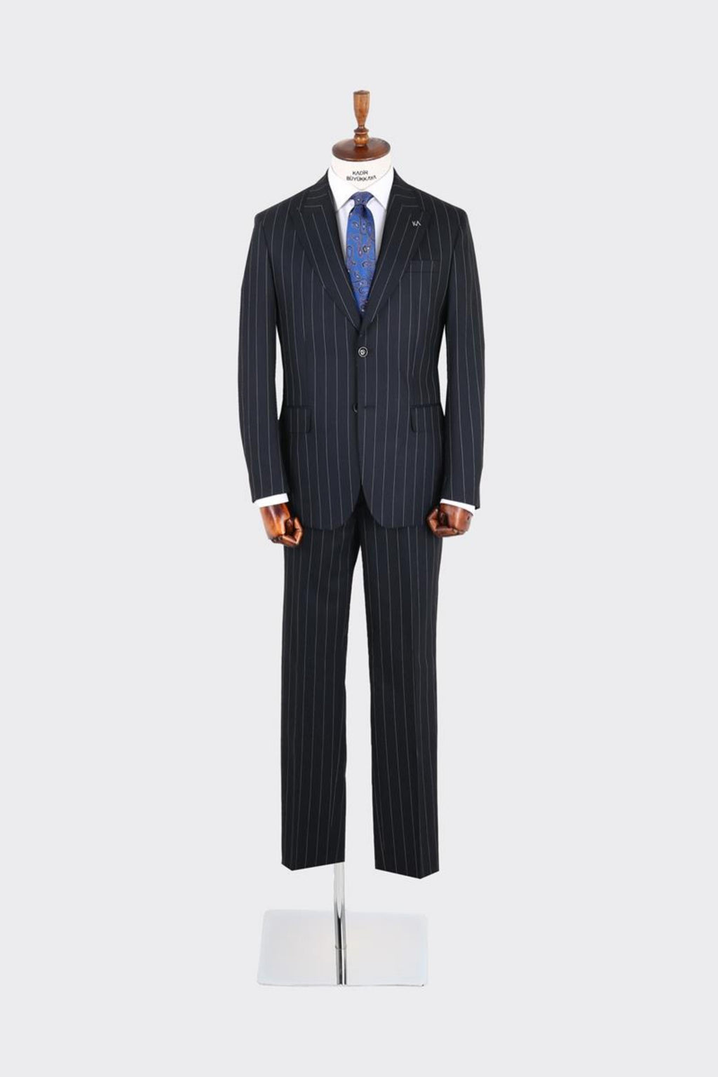 Erkek Kırlangıç Yaka İki Düğmeli  Takım Elbise-KAX1338W
