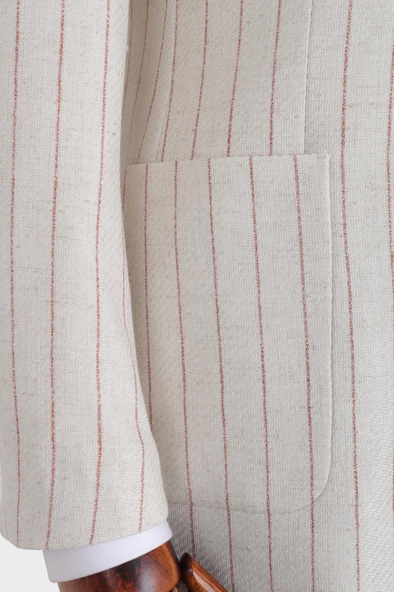 Kırlangıç Yaka Kruvaze Erkek Ceket-KAX5214S