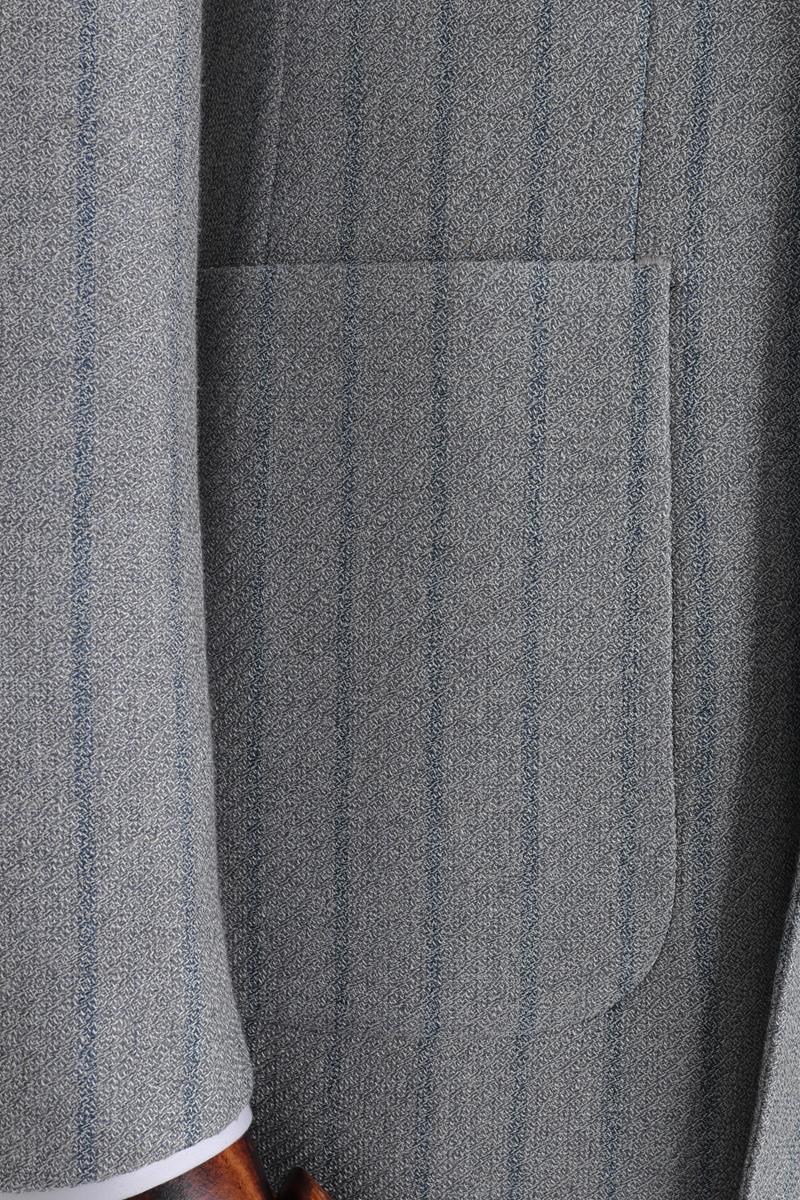 Kırlangıç Yaka Kruvaze Erkek Ceket-KAX5215S