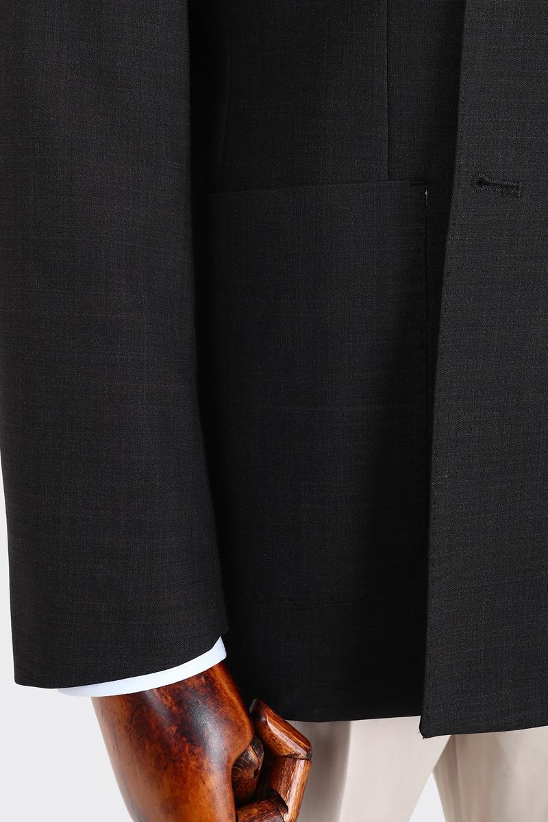 Kırlangıç Yaka Kruvaze Erkek Ceket-KAX5205S