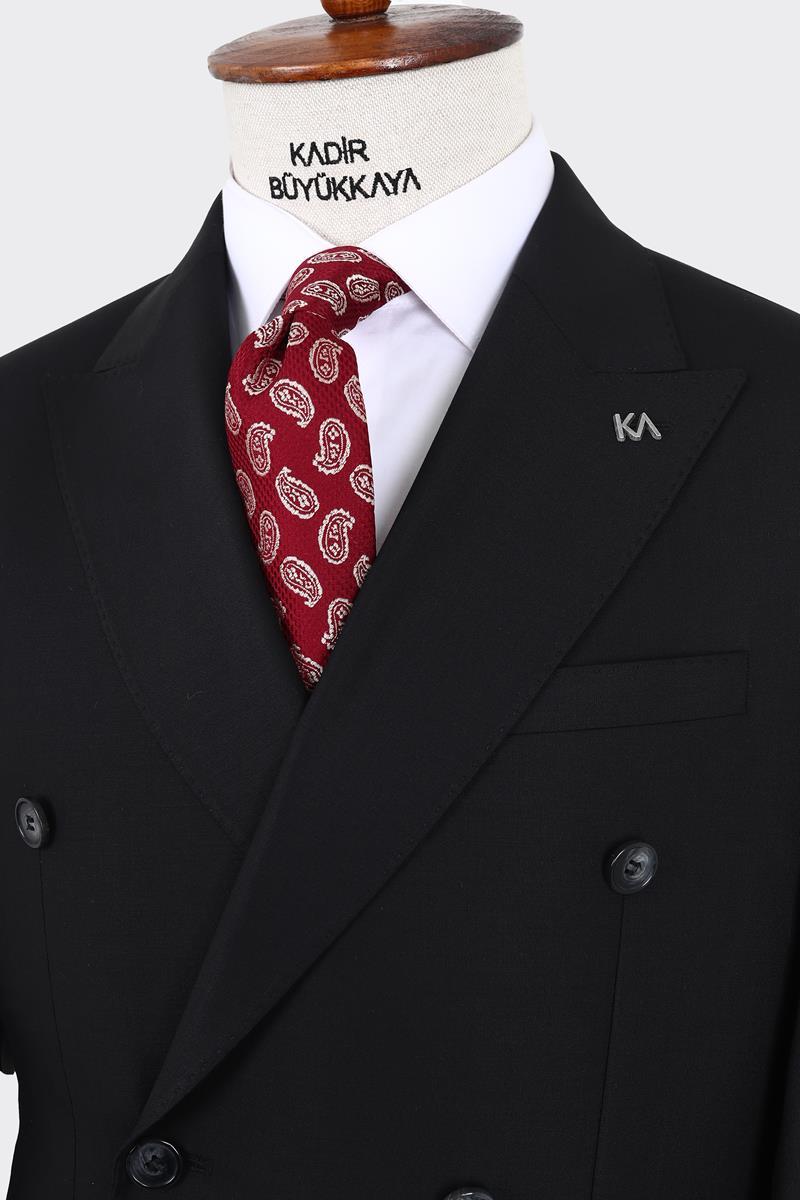 Kırlangıç Yaka Kruvaze Erkek Ceket-KAX5208S