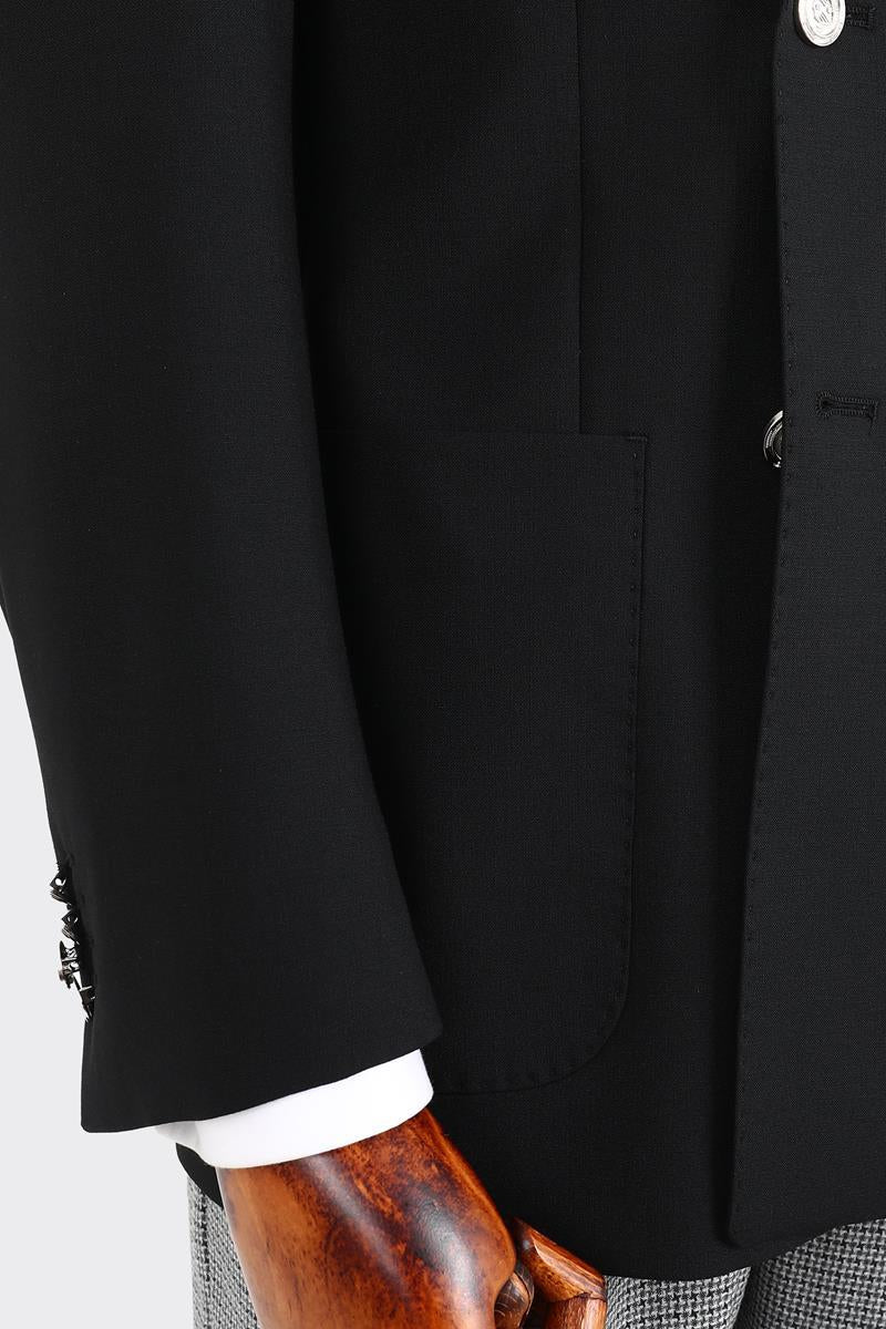 Kırlangıç Yaka Kruvaze Erkek Ceket-KAX5233S