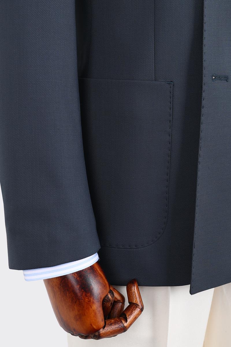 Kırlangıç Yaka Kruvaze Erkek Ceket-KAX5231S