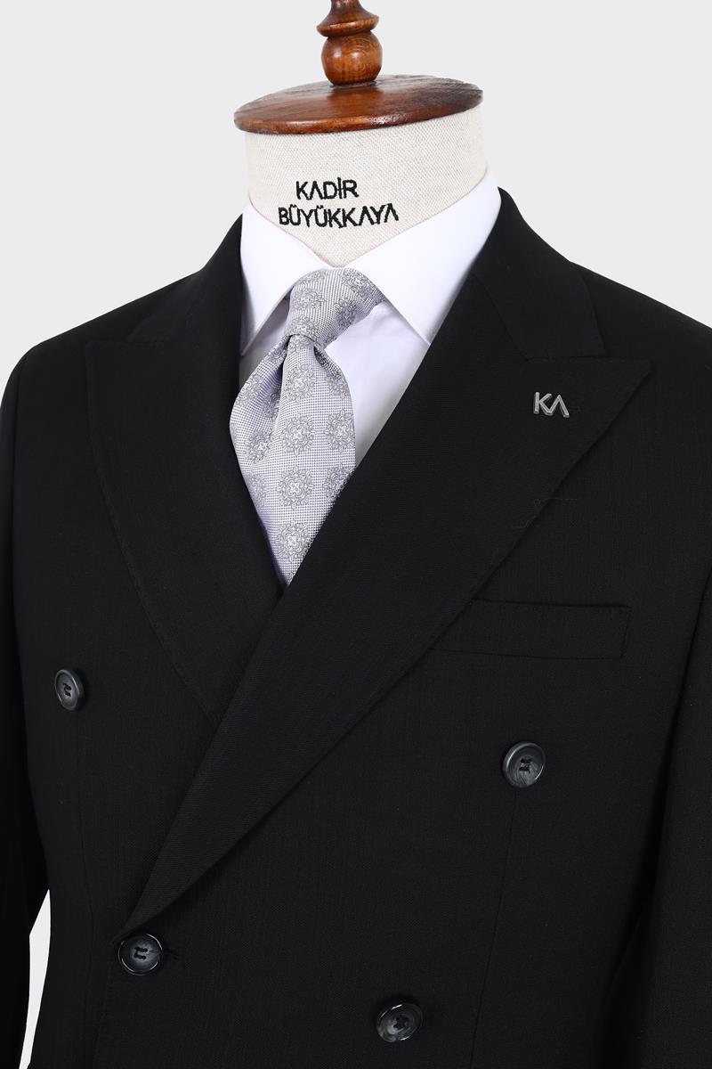 Kırlangıç Yaka Kruvaze Erkek Ceket-KAX5204S