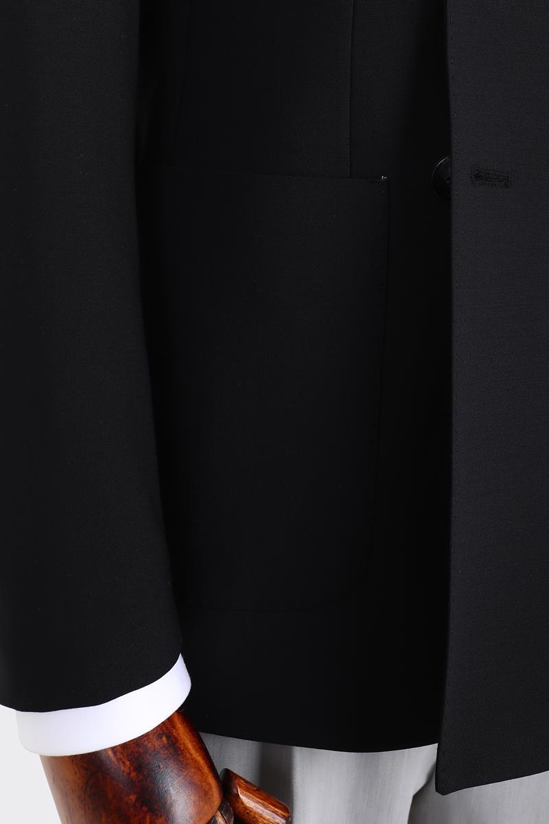 Kırlangıç Yaka Kruvaze Erkek Ceket-KAX5211S