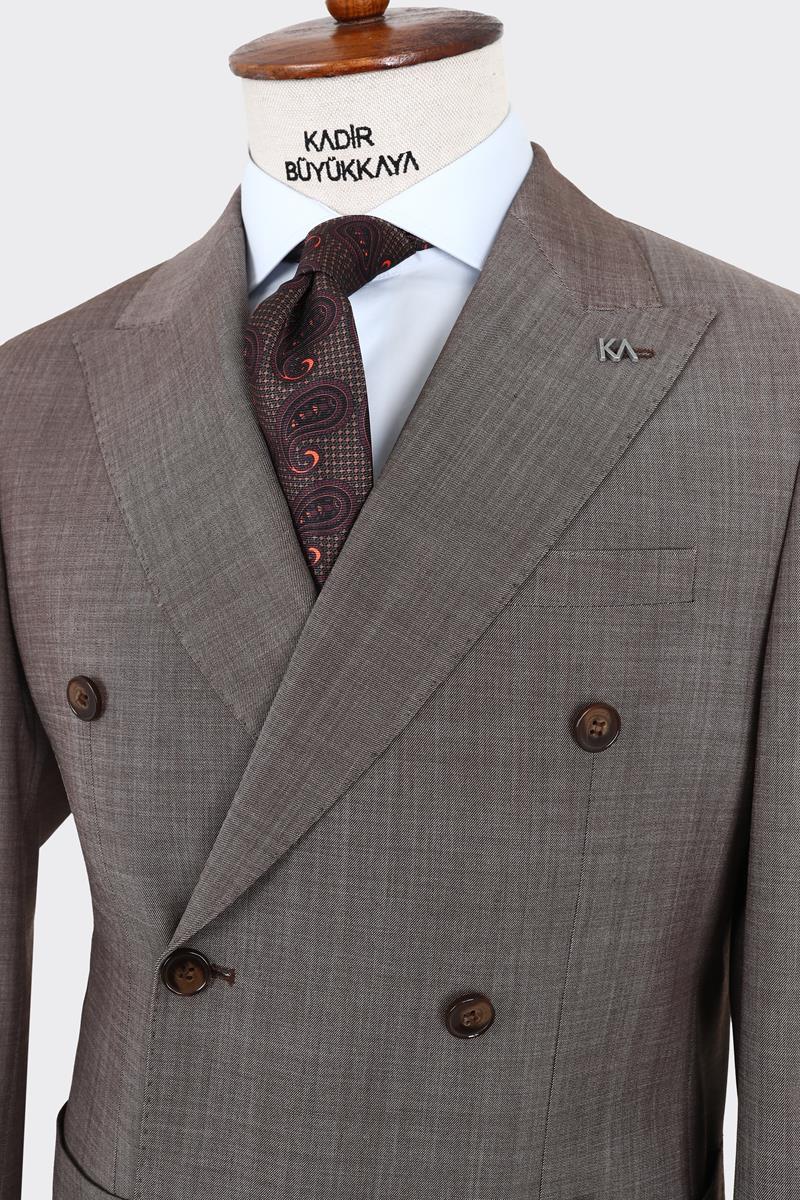 Kırlangıç Yaka Kruvaze Erkek Ceket-KAX5206S