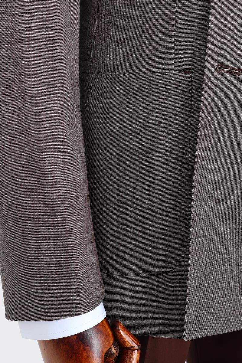 Kırlangıç Yaka Kruvaze Erkek Ceket-KAX5206S