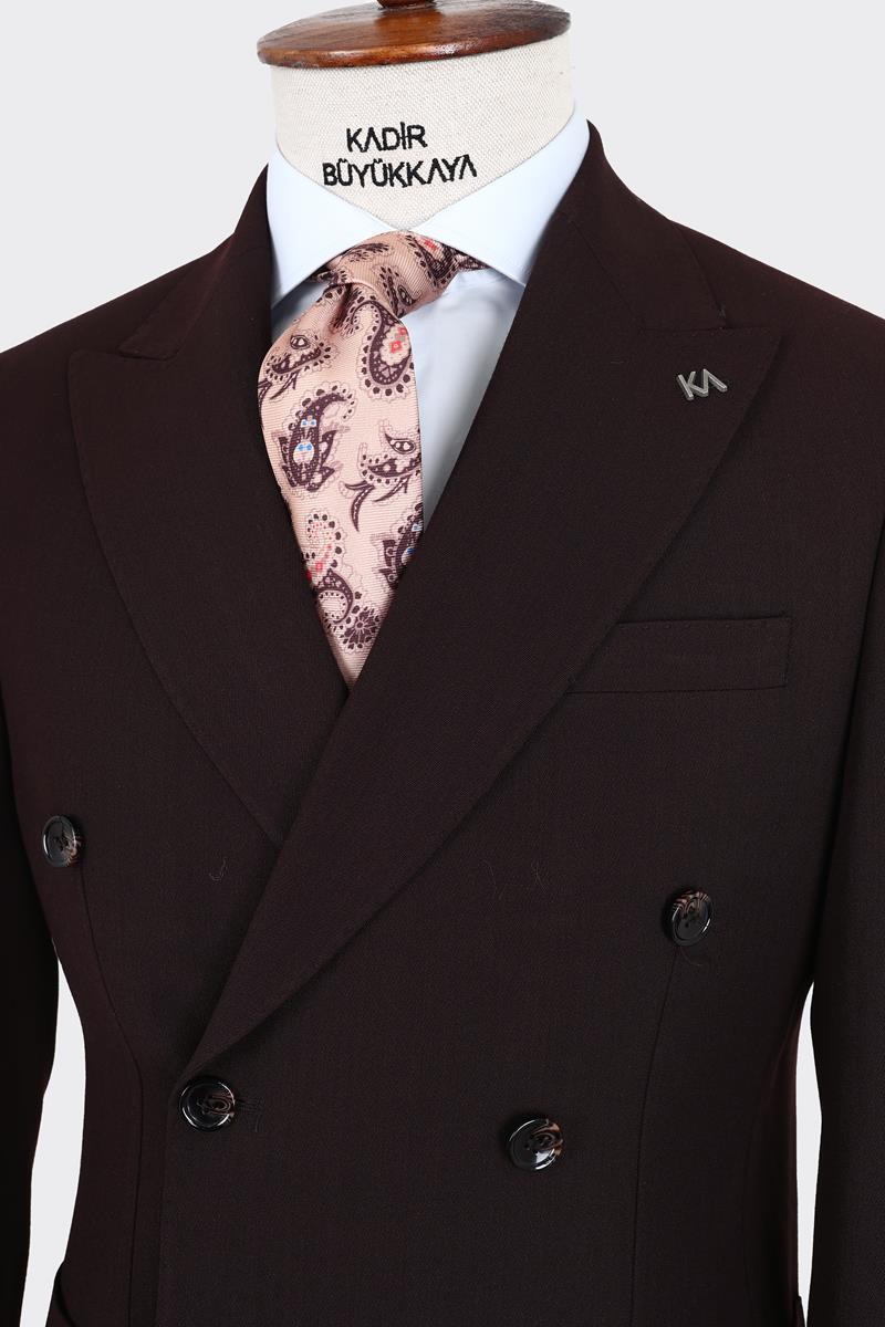 Kırlangıç Yaka Kruvaze Erkek Ceket-KAW5253W