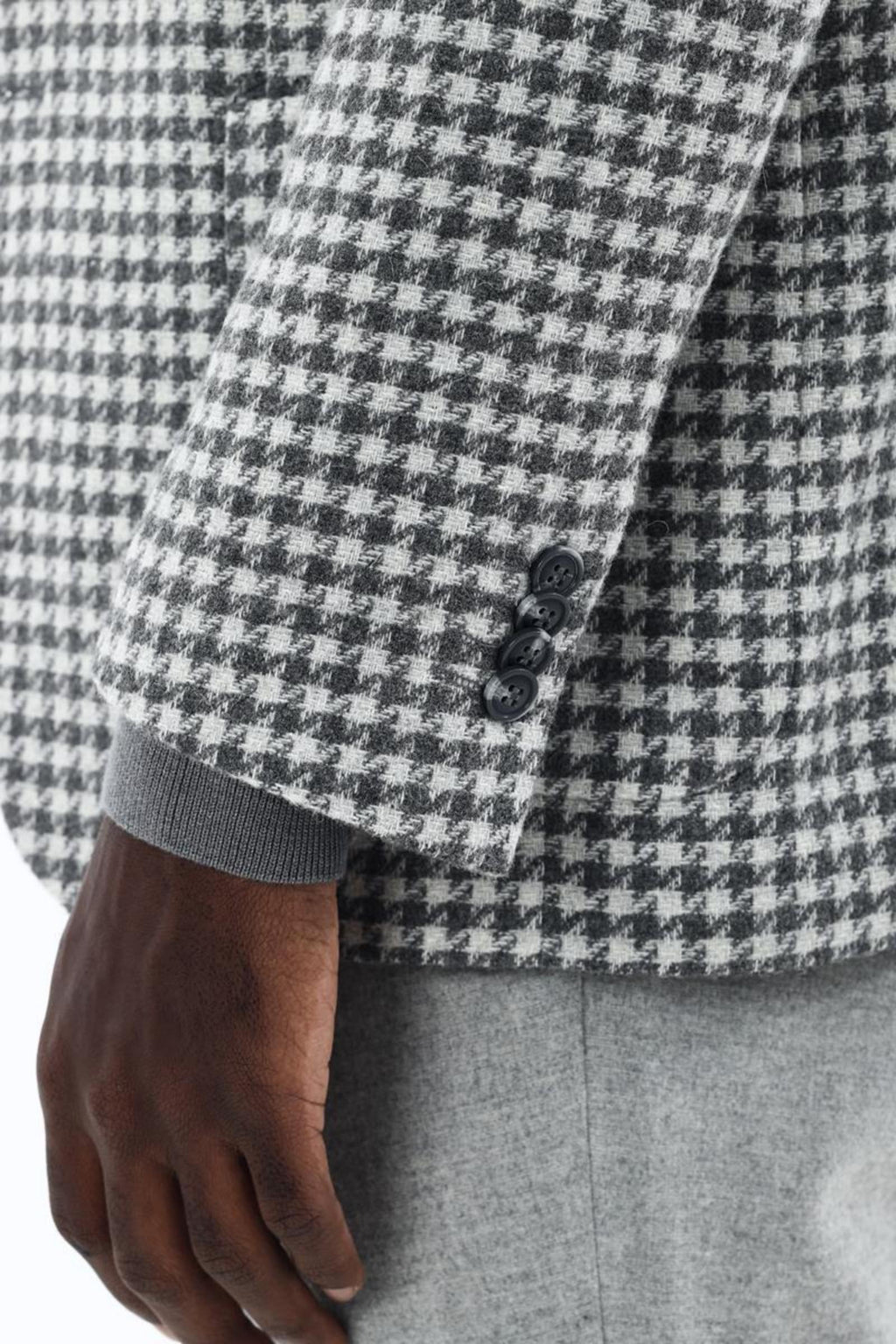 Kırlangıç Yaka Kruvaze Erkek Ceket-KAX5157W