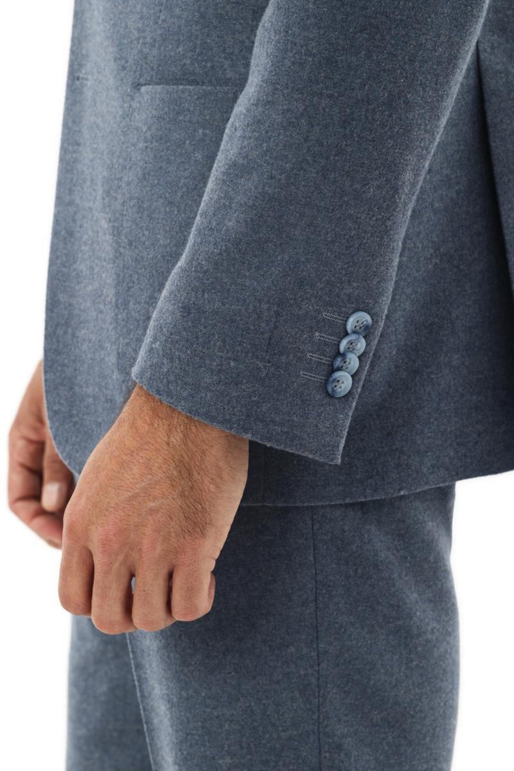 Kırlangıç Yaka Kruvaze Erkek Ceket-KAX5951W