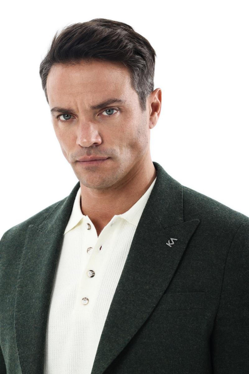 Kırlangıç Yaka Kruvaze Erkek Ceket-KAX5951W