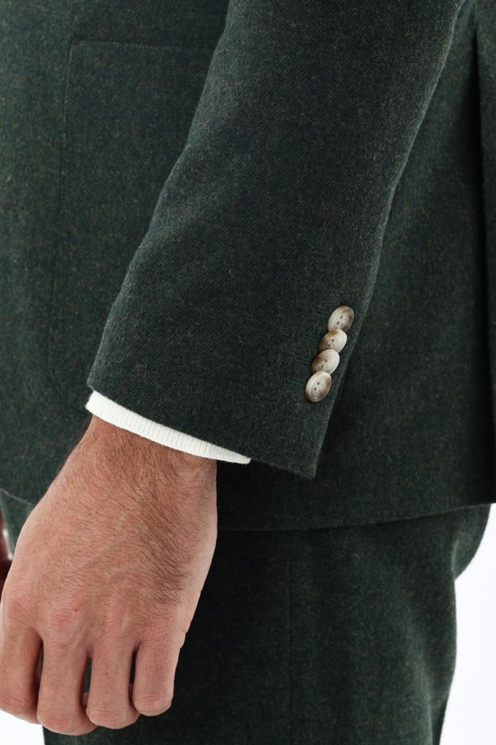 Kırlangıç Yaka Kruvaze Erkek Ceket-KAX5951W