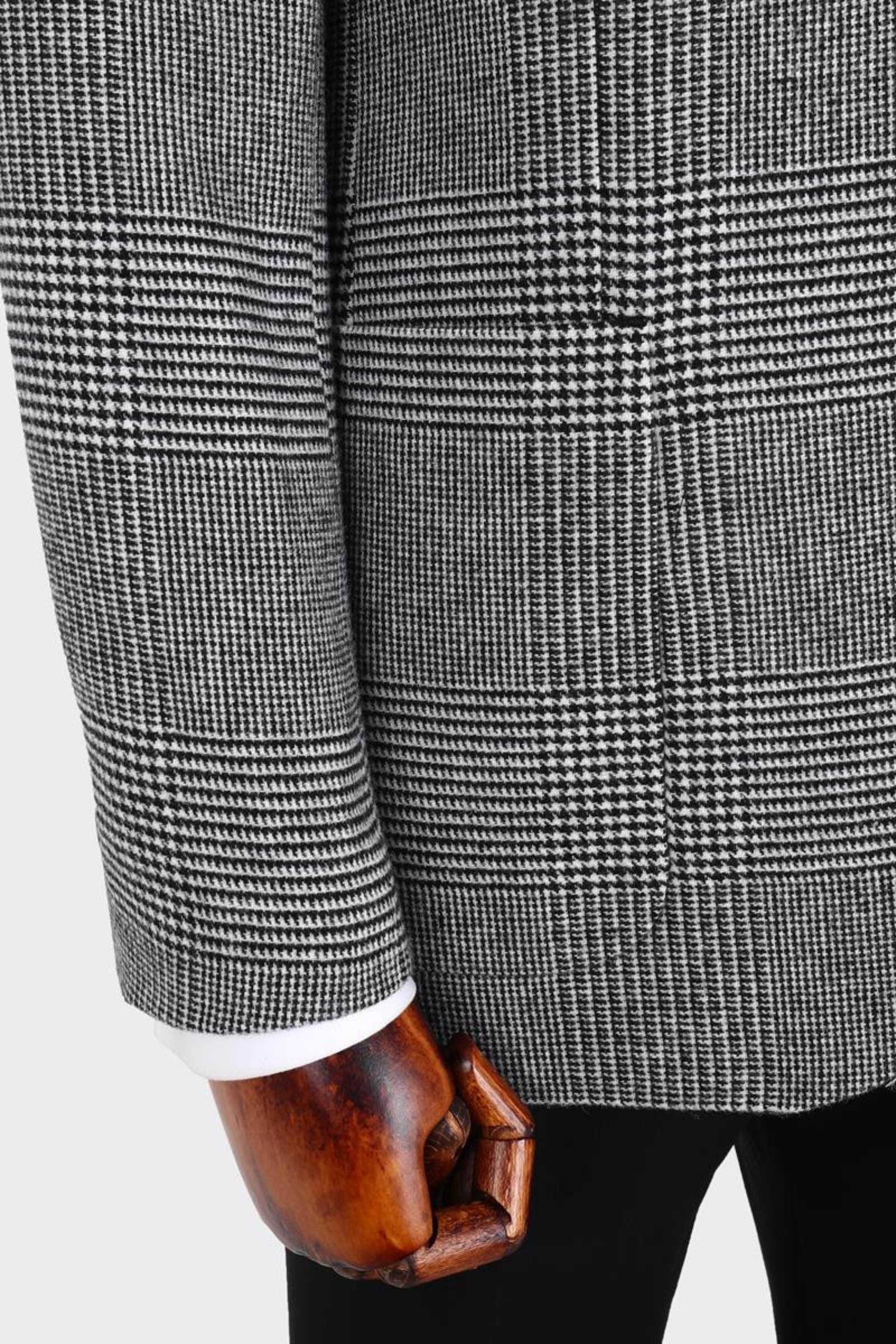 Kırlangıç Yaka Kruvaze Erkek Ceket-KAX5158W