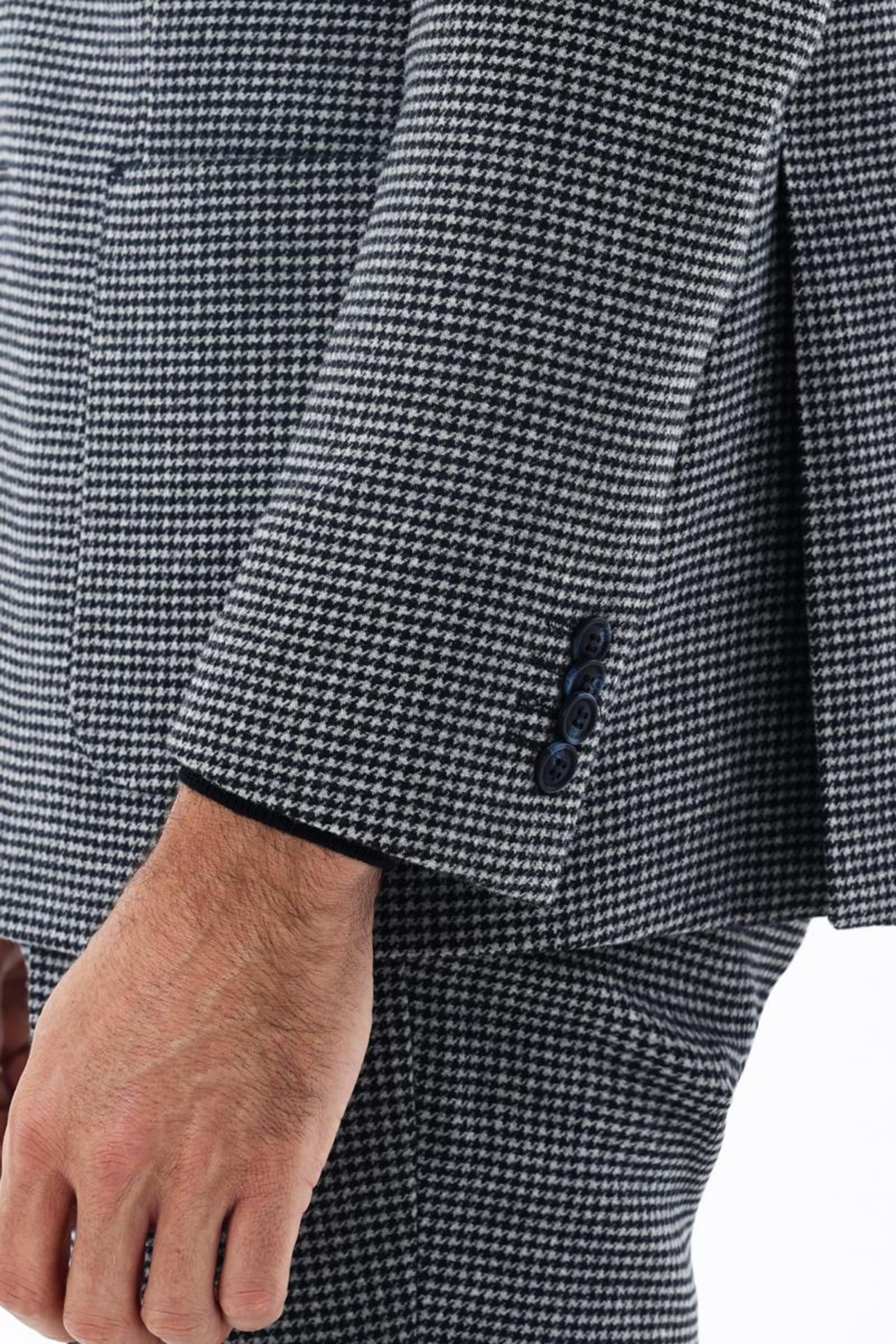 Erkek Kırlangıç Yaka Kruvaze  Ceket-KAX5956W