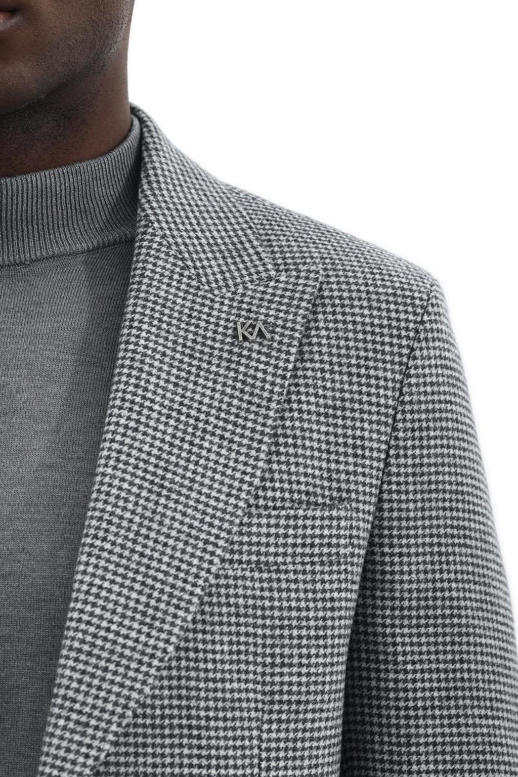 Erkek Kırlangıç Yaka Kruvaze  Ceket-KAX5956W