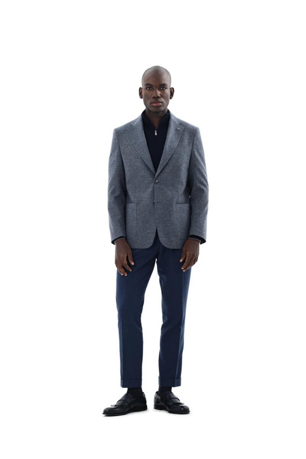 Erkek İki Düğmeli Ceket-KAX5174W