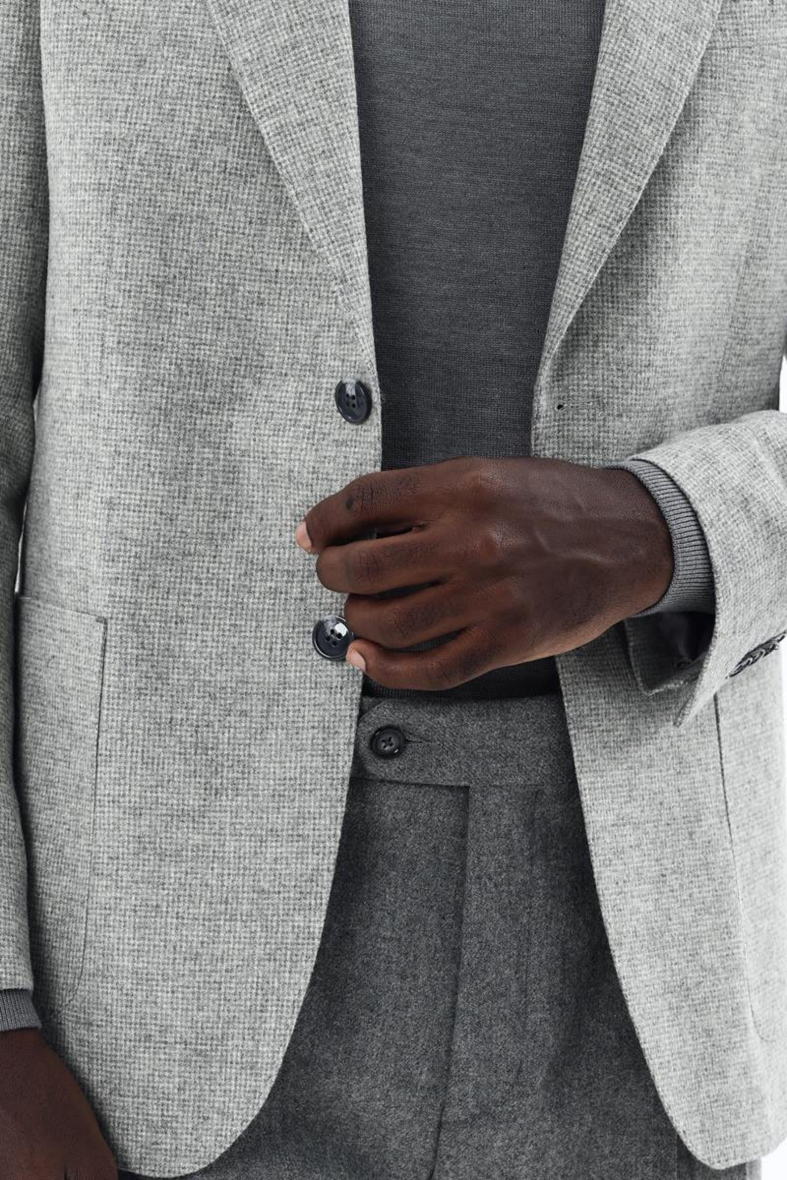 Erkek İki Düğmeli Ceket-KAX5174W