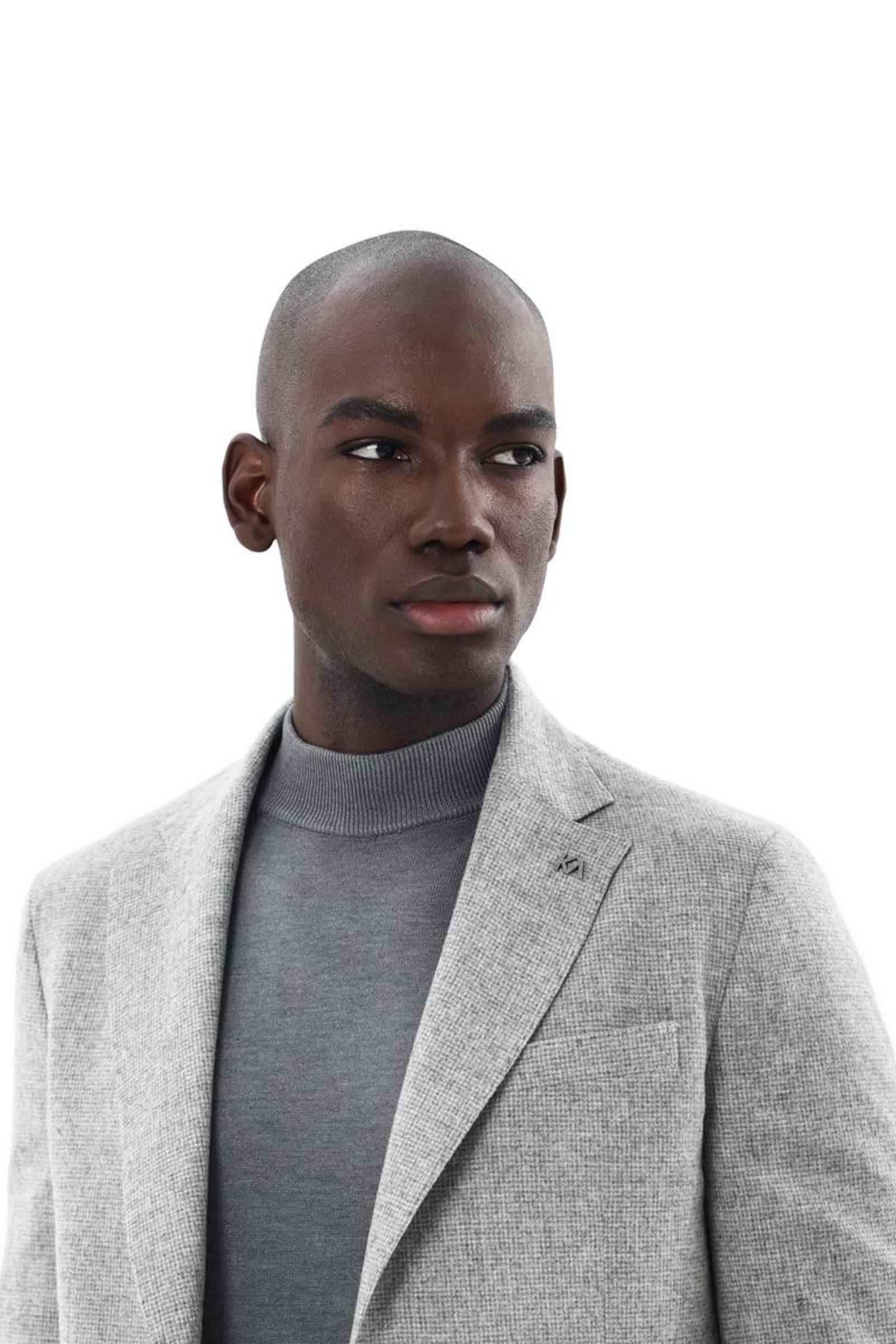 Erkek İki Düğmeli Ceket-KAX5174W