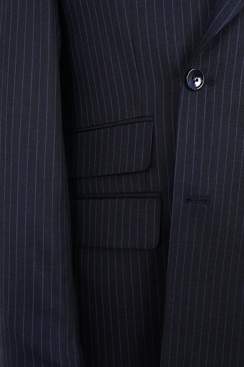 Kırlangıç Yaka Kruvaze Erkek Takım Elbise-KAW1262W