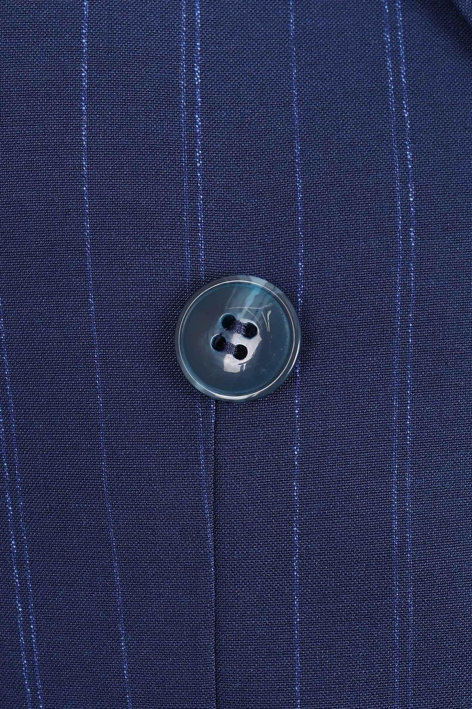 Kırlangıç Yaka Kruvaze Erkek Takım Elbise-KAX1271W