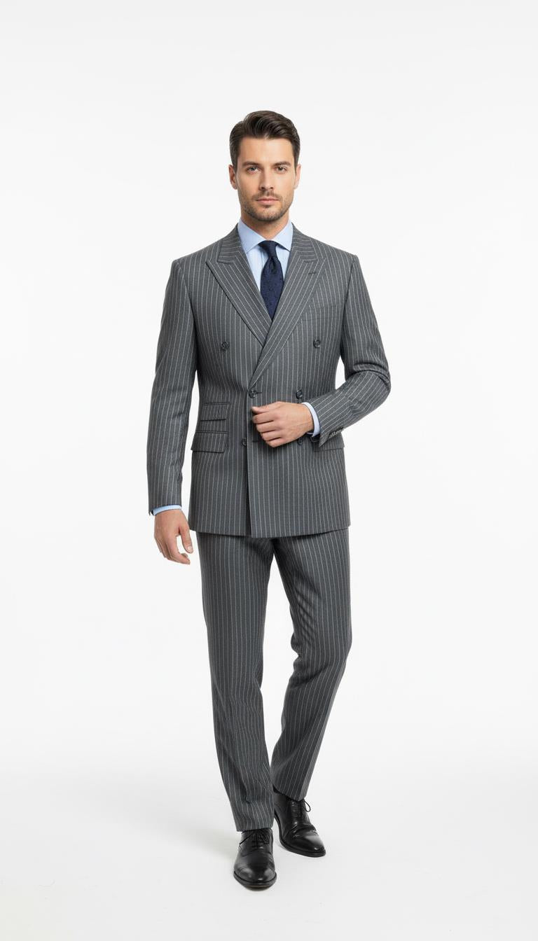 Kruvaze Takım Elbise Out-KAX1270W