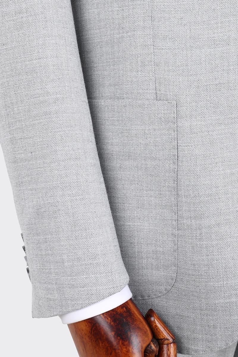 Kırlangıç Yaka Pileli Erkek Takım Elbise-KAX1302S