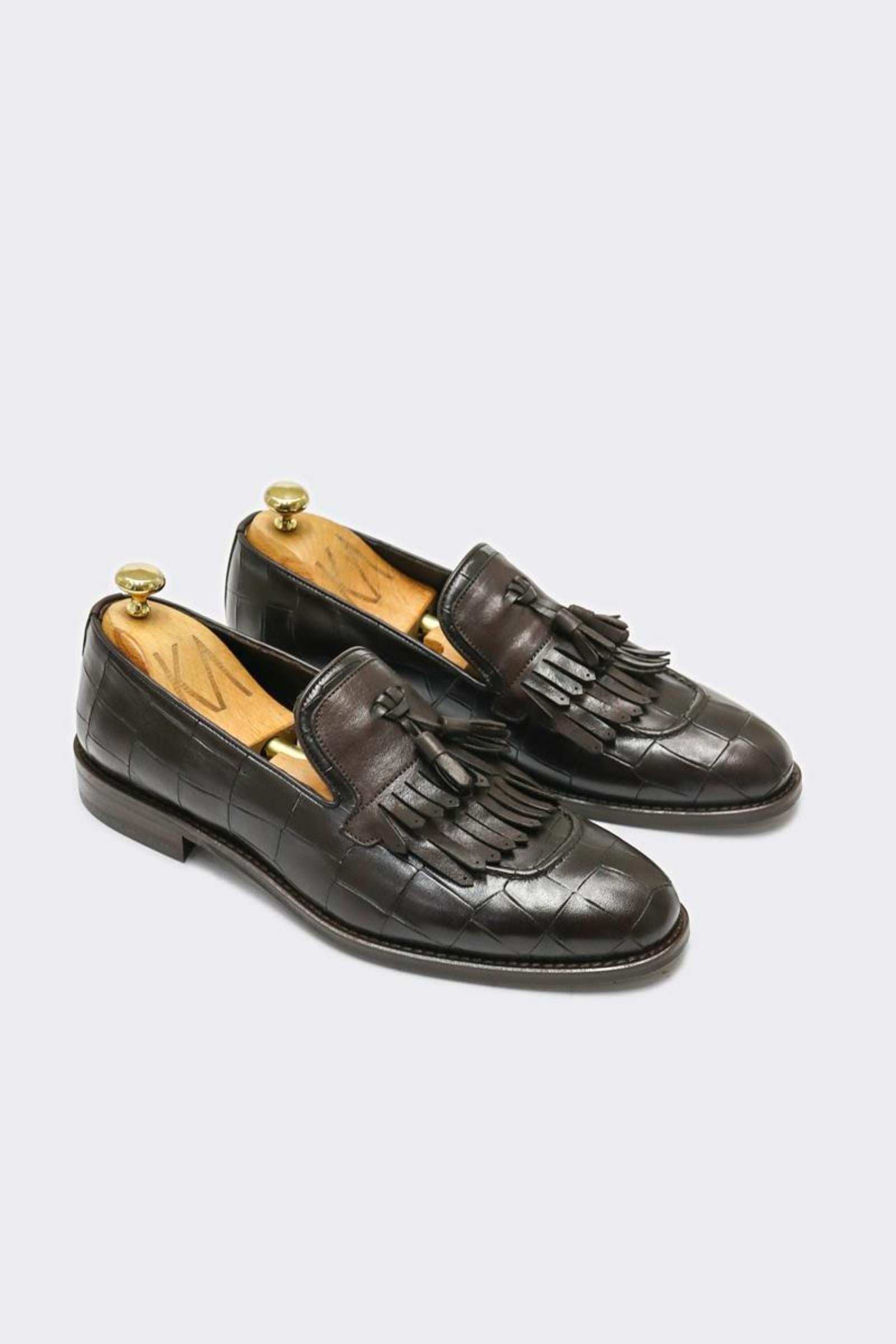 Erkek Klasik Ayakkabı-KAX8075W