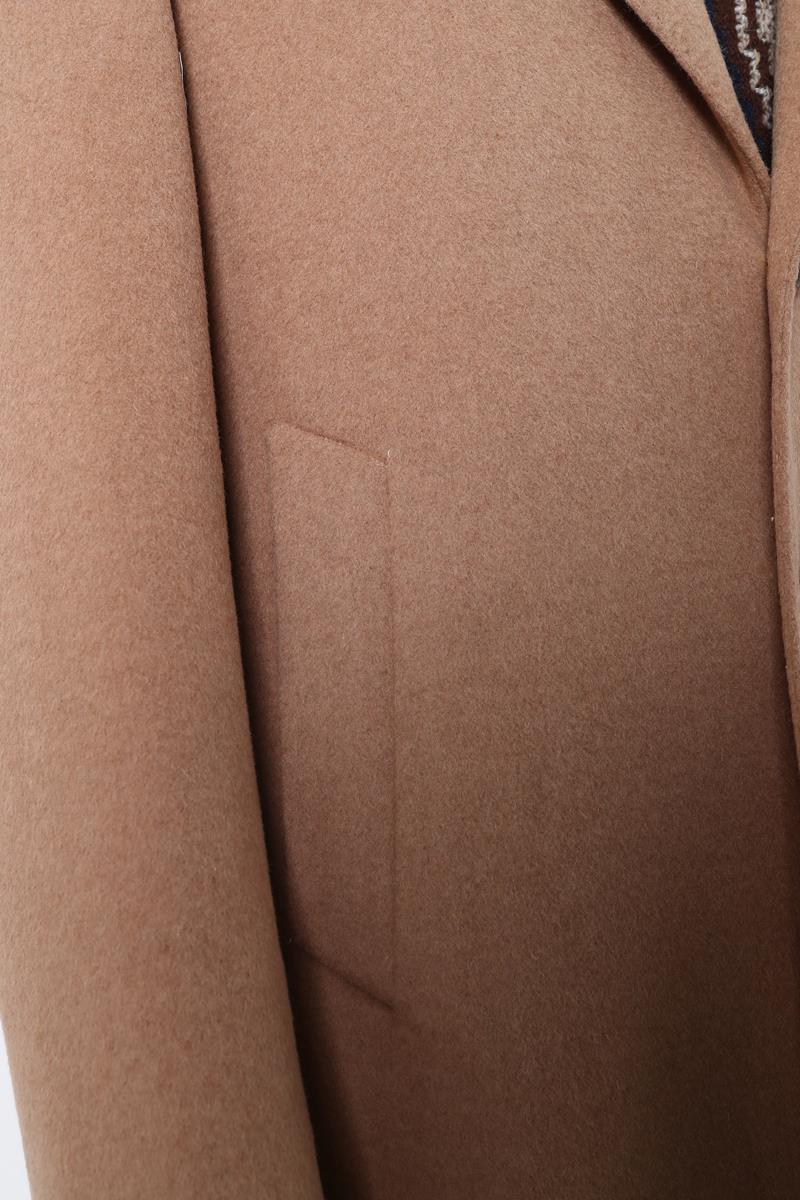 Geniş Yaka Klasik Erkek Kaban - Konforlu ve Şık-KAW7010W