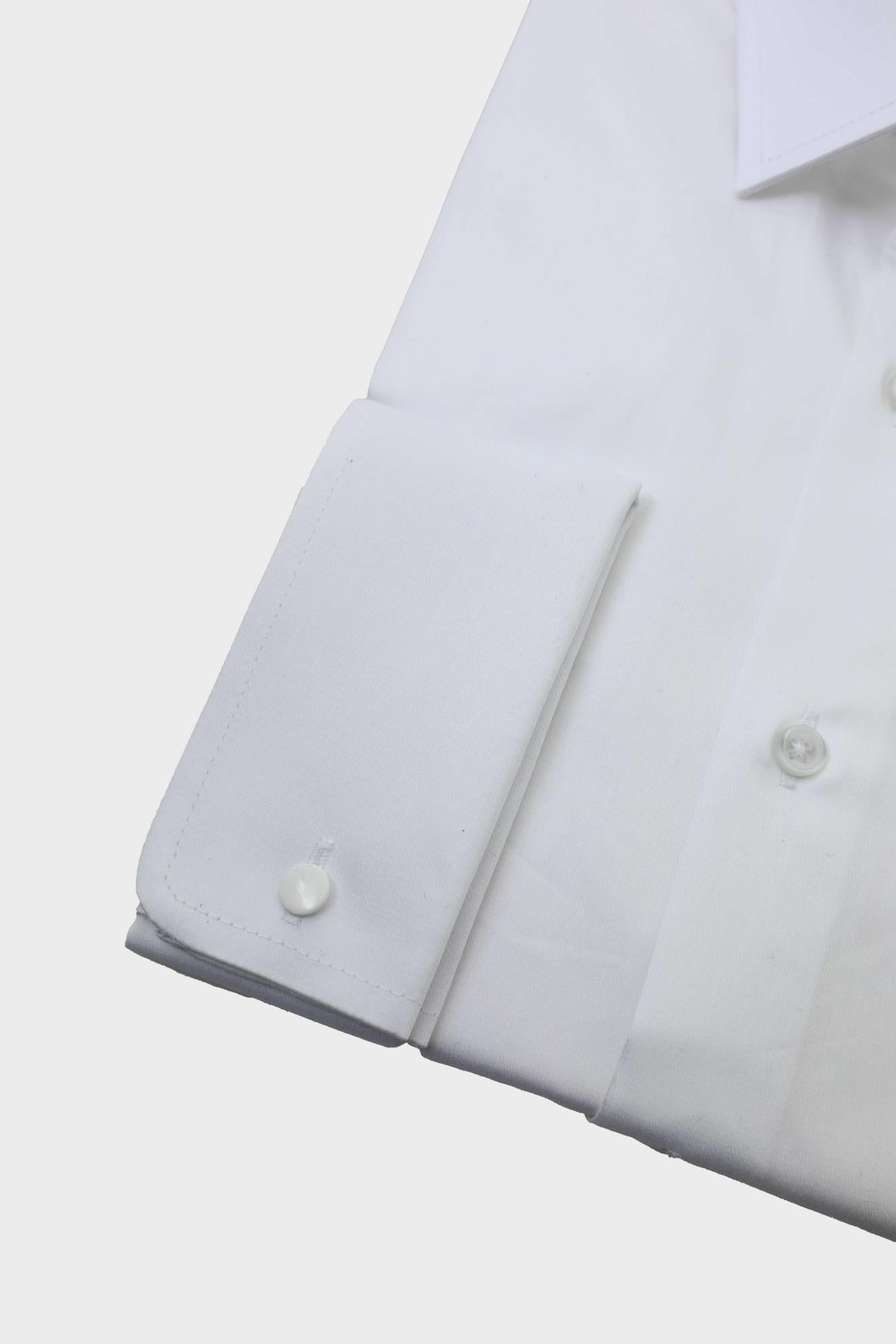 Klasik Yaka Duble Manşet Erkek Gömlek-KAW4212S