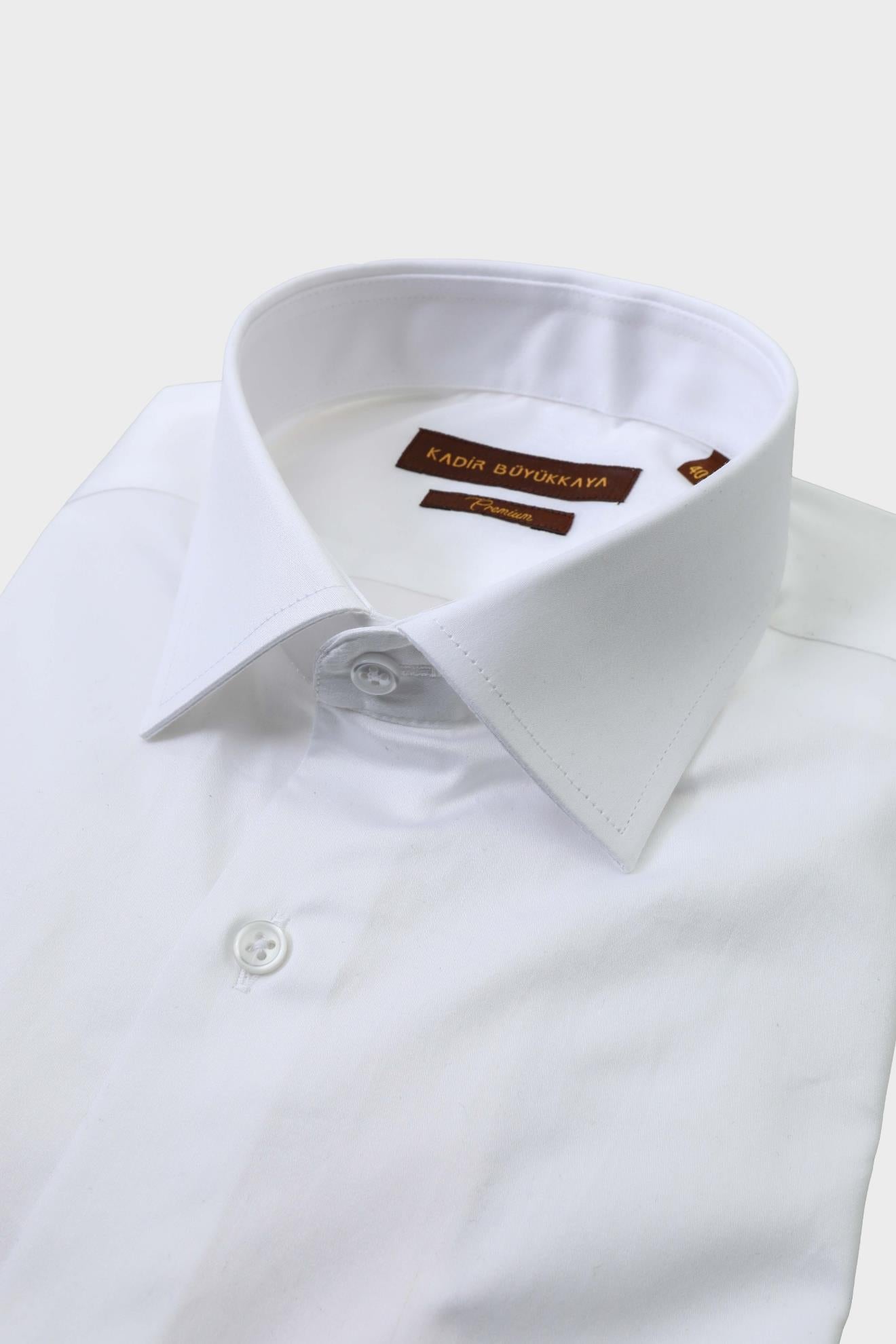 Klasik Yaka Duble Manşet Erkek Gömlek-KAW4212S