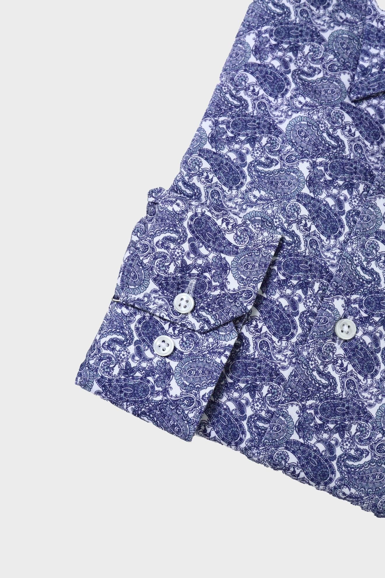 Modern Tasarım Slim Fit İğneli Yaka Erkek Gömlek-KAW4402S