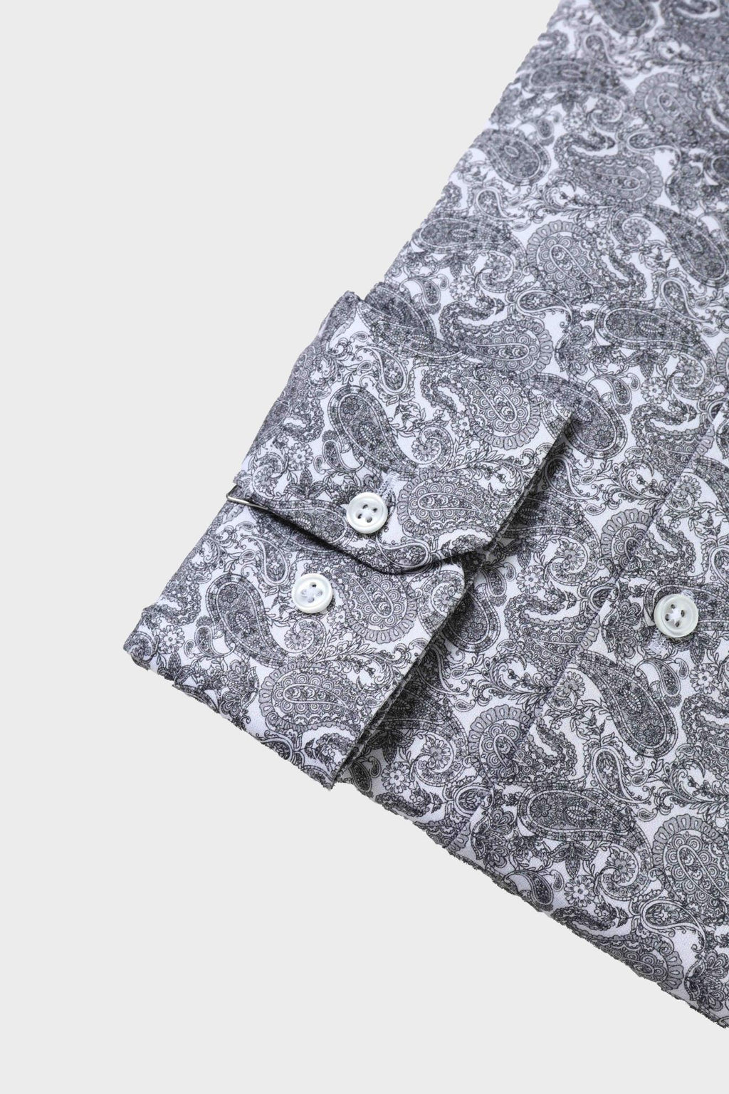 Slim Fit İğneli Yaka Pamuklu Erkek Gömlek - Kolay Ütülenebilir-KAW4401S