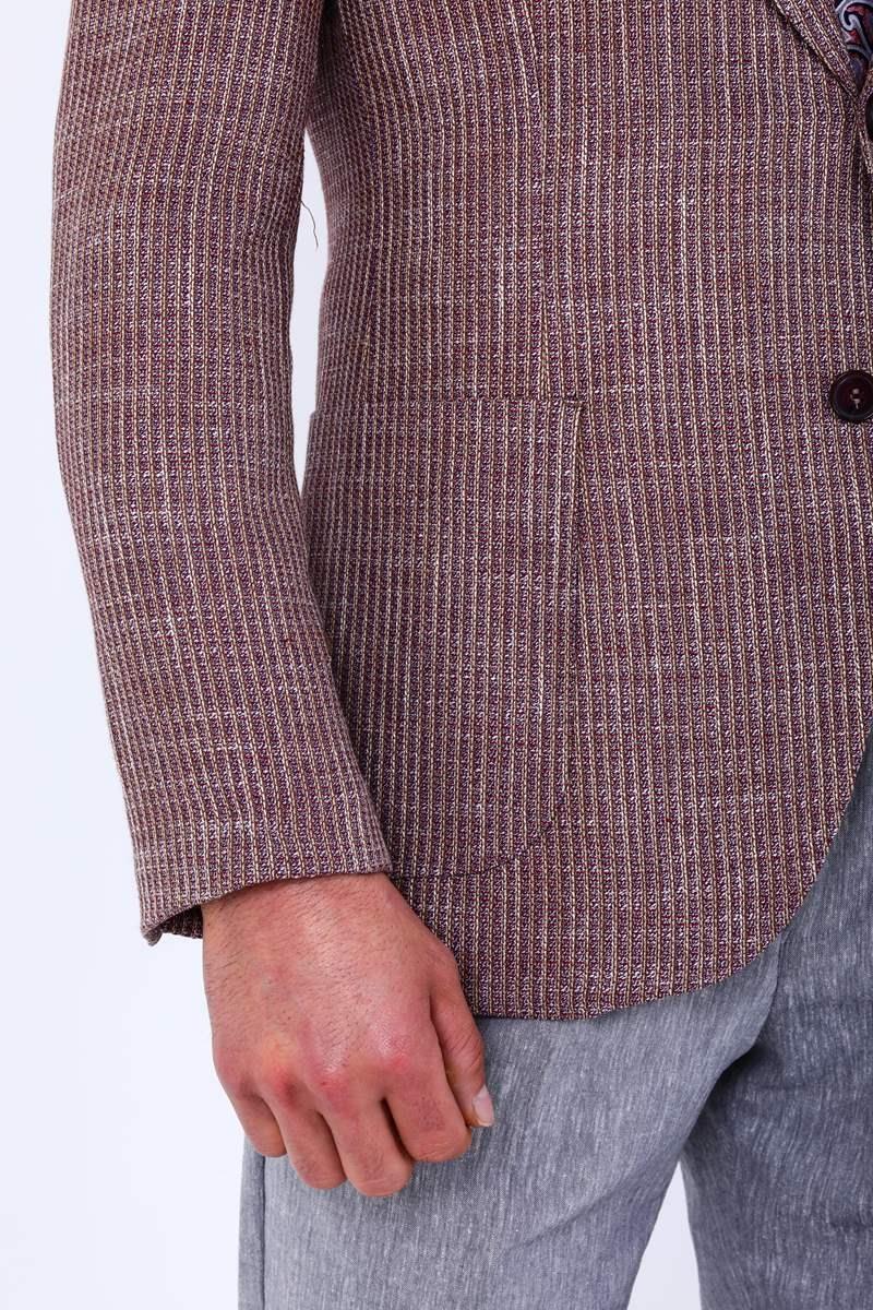 Şık Erkek Slim Fit Ceket-KAV5045W