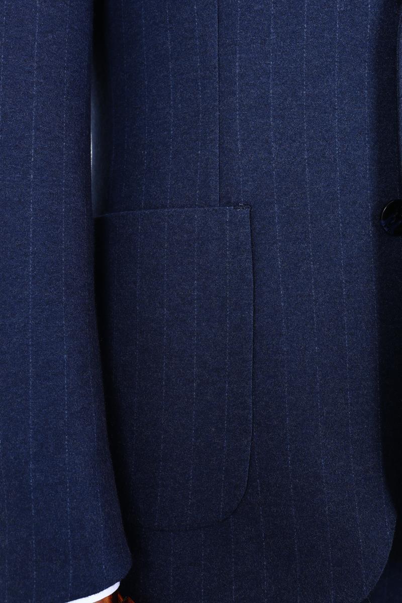 Klasik Çizgili Erkek Takım Elbise-KAW1350W