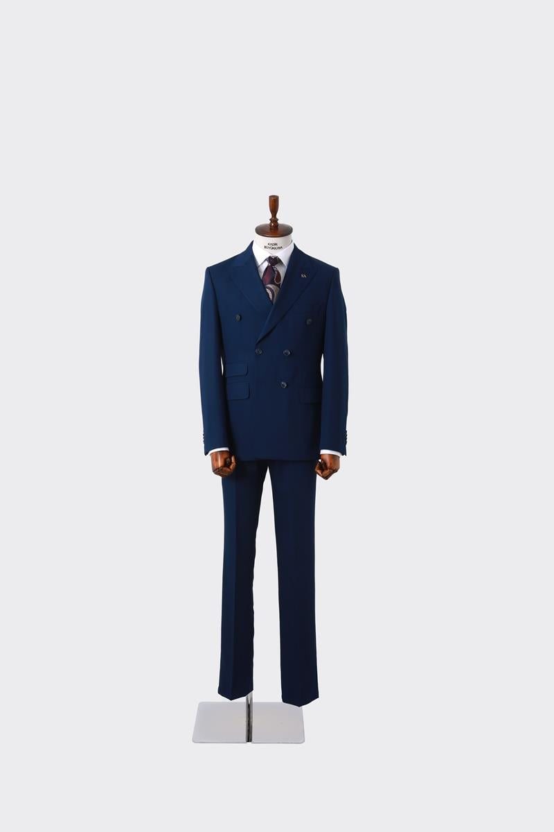 Kruvaze Kesim Modern Erkek Takım Elbise-KAW1249S