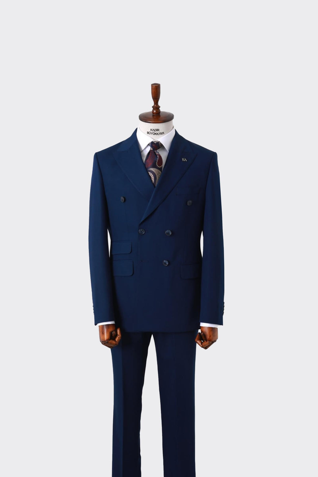 Kruvaze Kesim Modern Erkek Takım Elbise-KAW1249S