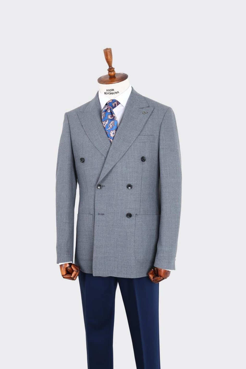 Kruvaze Erkek Ceket-KAW5254W